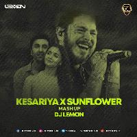 Kesariya Vs Sunflower (Mashup) - DJ Lemon